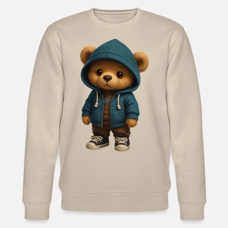 Sweat à capuche Teddy - Sweat bio CHANGER Stanley/Stella Unisexe - beige