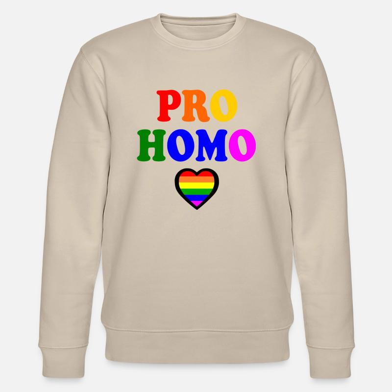 Pro homo - Sweat bio CHANGER Stanley/Stella Unisexe - beige