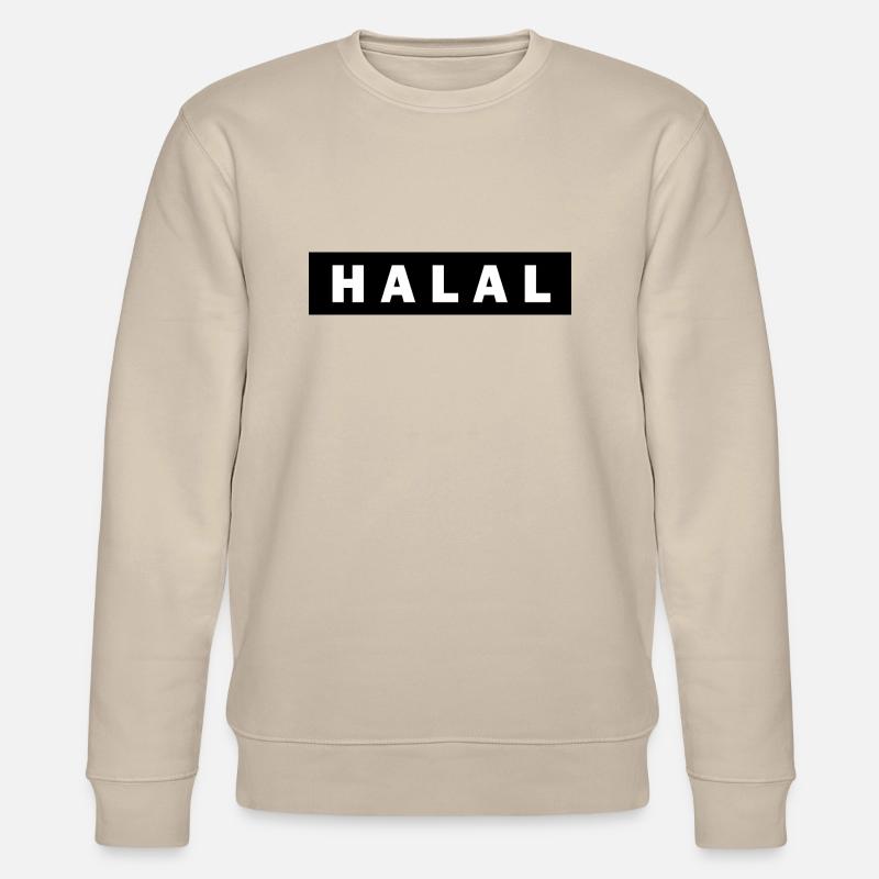 Halal - Stanley/Stella Unisex Bio-Sweatshirt CHANGER  - Beige