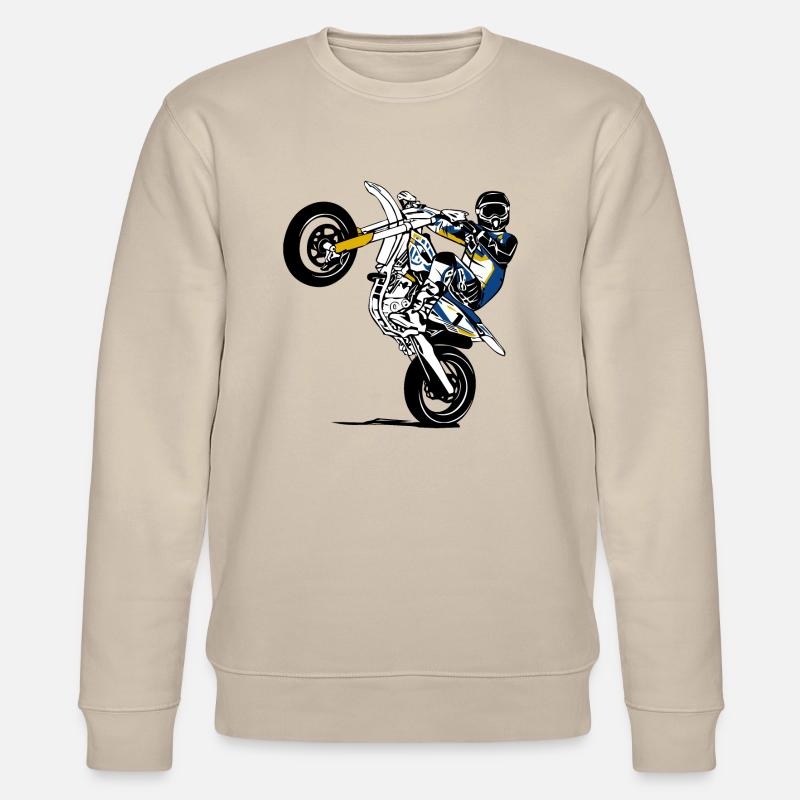 Supermoto - Stanley/Stella Unisex Bio-Sweatshirt CHANGER  - Beige
