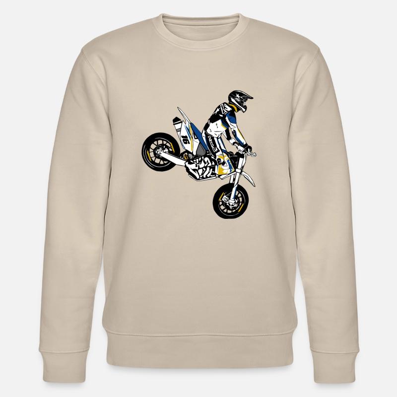 Supermoto - Stanley/Stella Unisex Bio-Sweatshirt CHANGER  - Beige