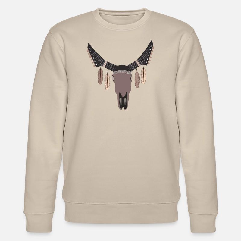 Rockhead des années 70 - Sweat bio CHANGER Stanley/Stella Unisexe - beige
