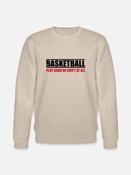 basketball_17 - Stanley/Stella CHANGER Unisex Organic Sweatshirt - beige