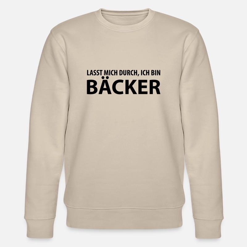 bäcker - Stanley/Stella Unisex Bio-Sweatshirt CHANGER  - Beige