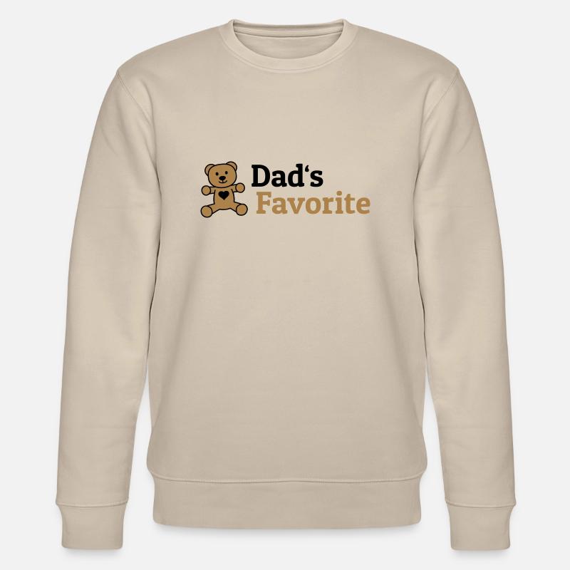 Dads Favorite - Stanley/Stella Unisex Bio-Sweatshirt CHANGER  - Beige