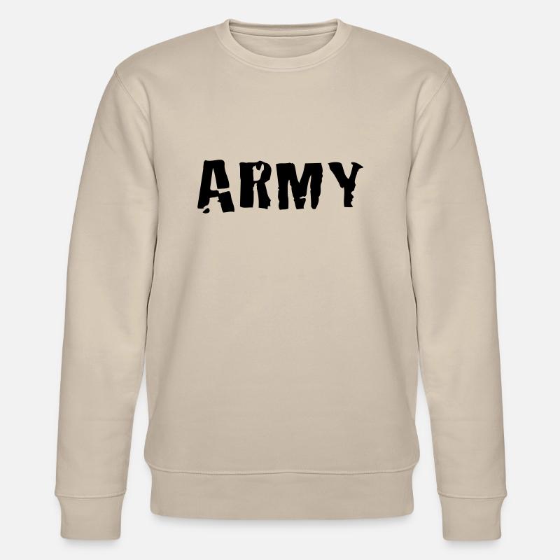 army - Sweat bio CHANGER Stanley/Stella Unisexe - beige
