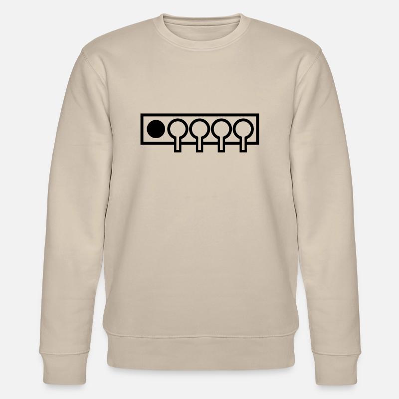 Biathlon - Stanley/Stella Unisex Bio-Sweatshirt CHANGER  - Beige