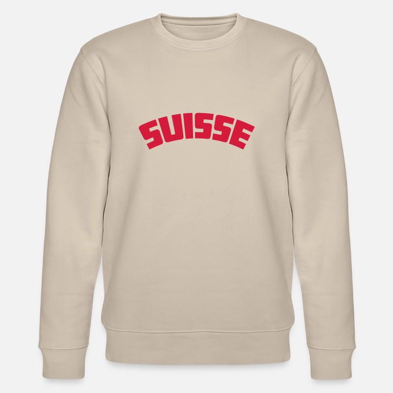 suisse - Stanley/Stella Unisex Bio-Sweatshirt CHANGER  - Beige