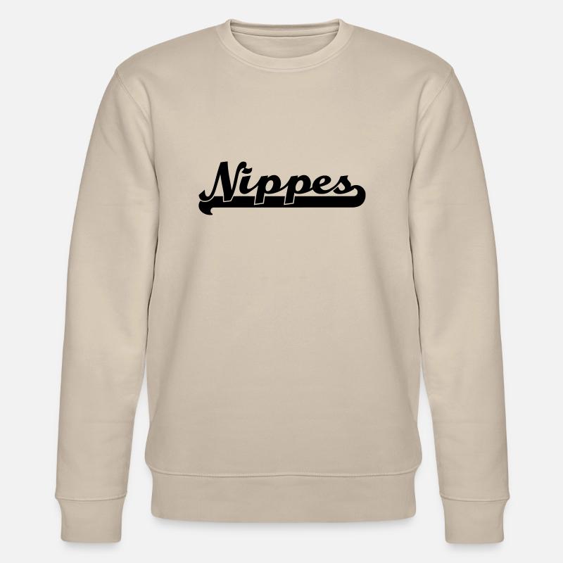 nippes writing - Stanley/Stella CHANGER Unisex Organic Sweatshirt - beige