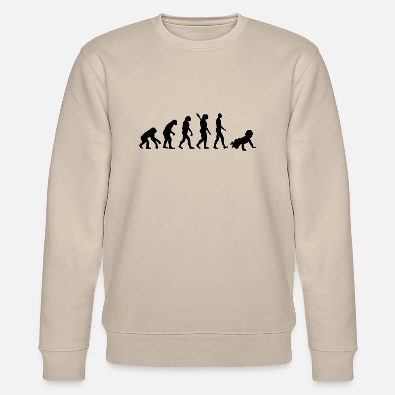 Évolution Bébé - Sweat bio CHANGER Stanley/Stella Unisexe - beige