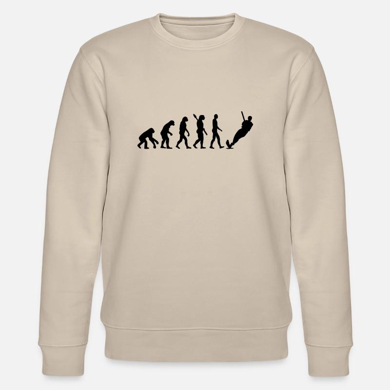 Evolution Water ski - Stanley/Stella CHANGER Unisex Organic Sweatshirt - beige