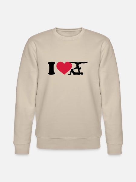 Akrobatik - Stanley/Stella Unisex Bio-Sweatshirt CHANGER  - Beige