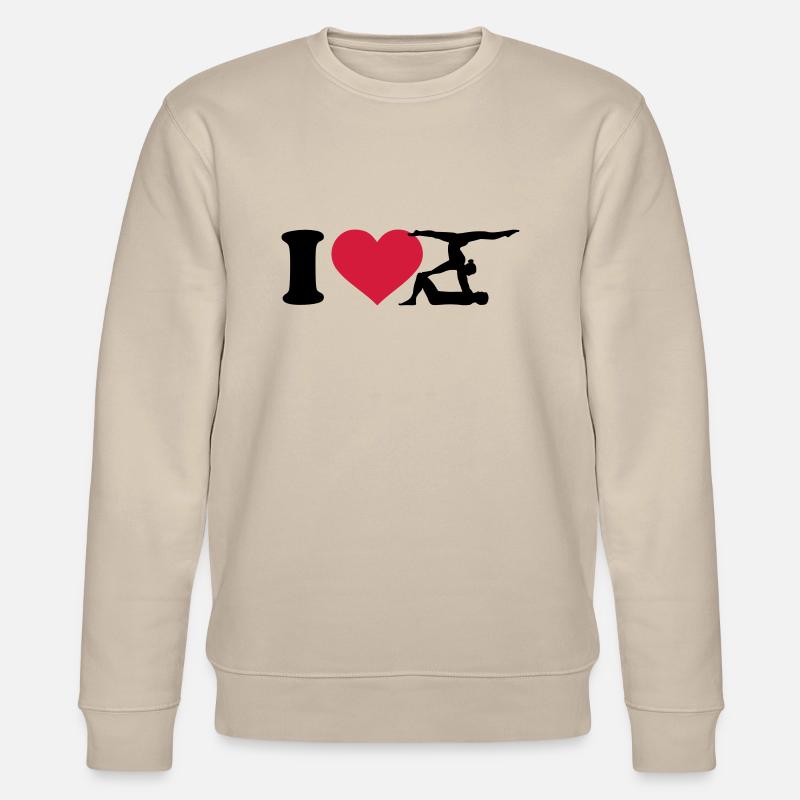 Akrobatik - Stanley/Stella Unisex Bio-Sweatshirt CHANGER - Beige