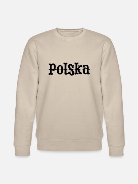 Polska Poland - Stanley/Stella CHANGER Unisex Organic Sweatshirt - beige