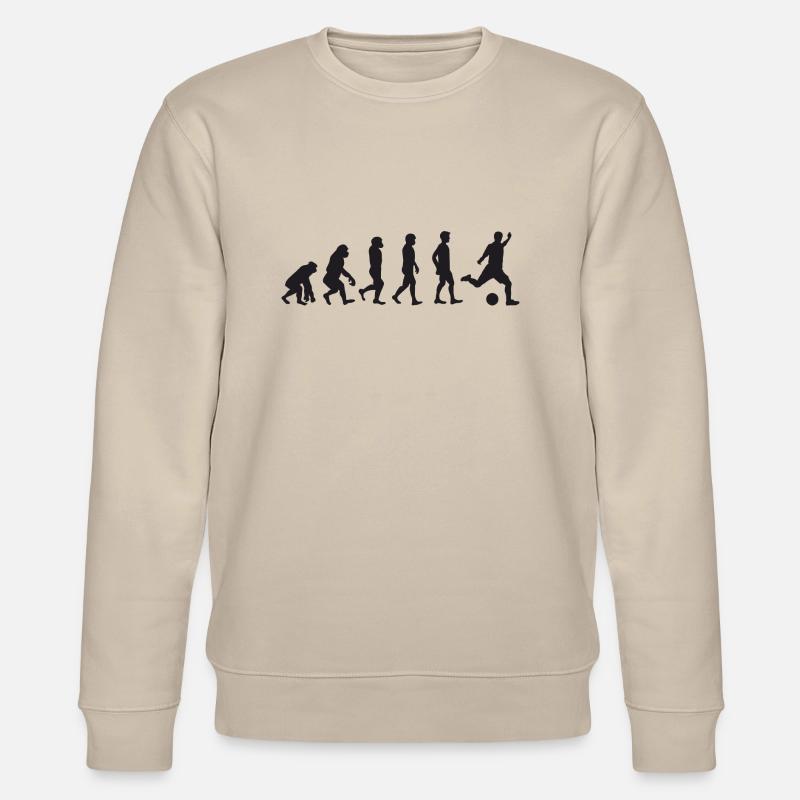 Evolution Fussball - Sweat bio CHANGER Stanley/Stella Unisexe - beige