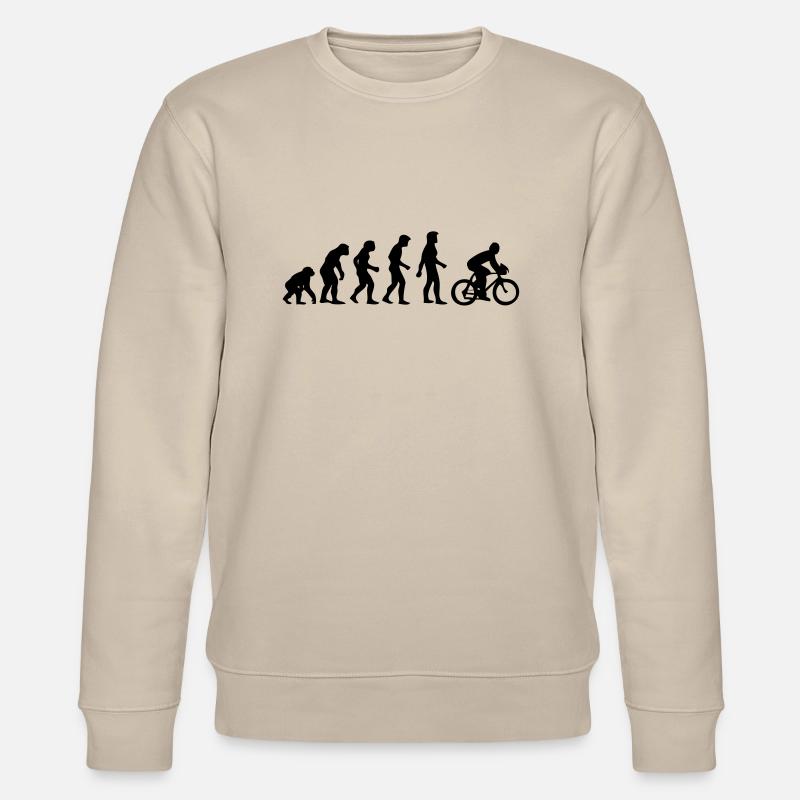evolution homme cyclisme - Sweat bio CHANGER Stanley/Stella Unisexe - beige