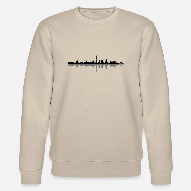 Skyline - Gelsenkirchen - Stanley/Stella Unisex Bio-Sweatshirt CHANGER  - Beige