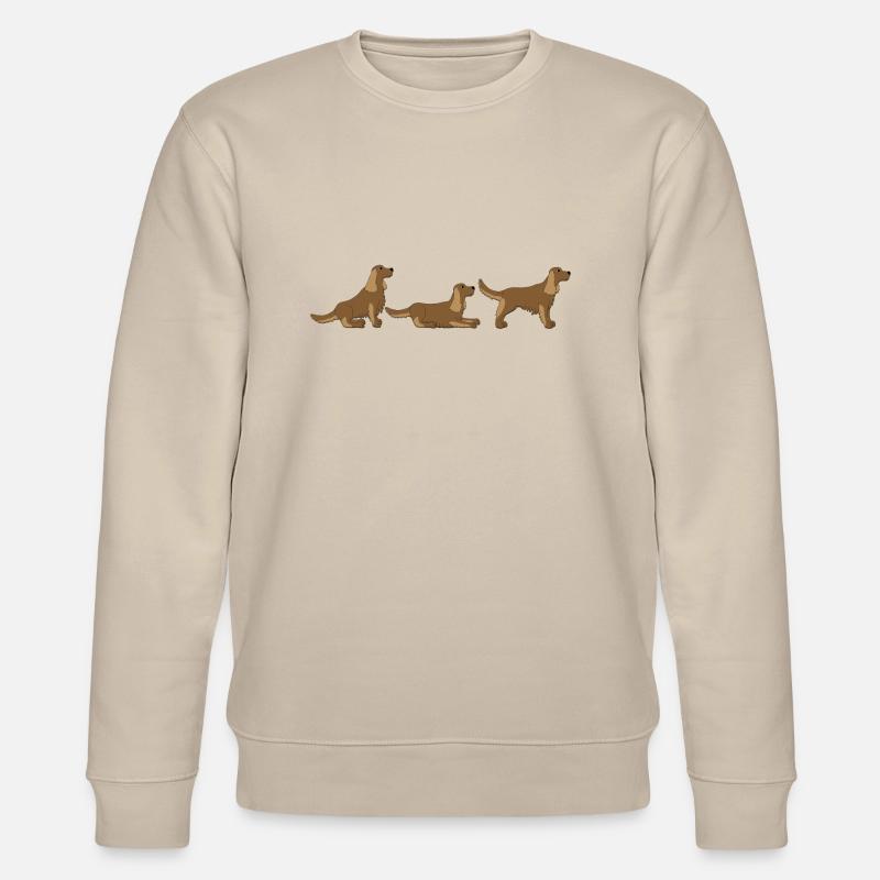 place get Cocker Spaniel - Stanley/Stella CHANGER Unisex Organic Sweatshirt - beige