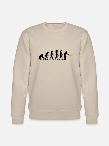Pétanque Évolution - Sweat bio CHANGER Stanley/Stella Unisexe - beige