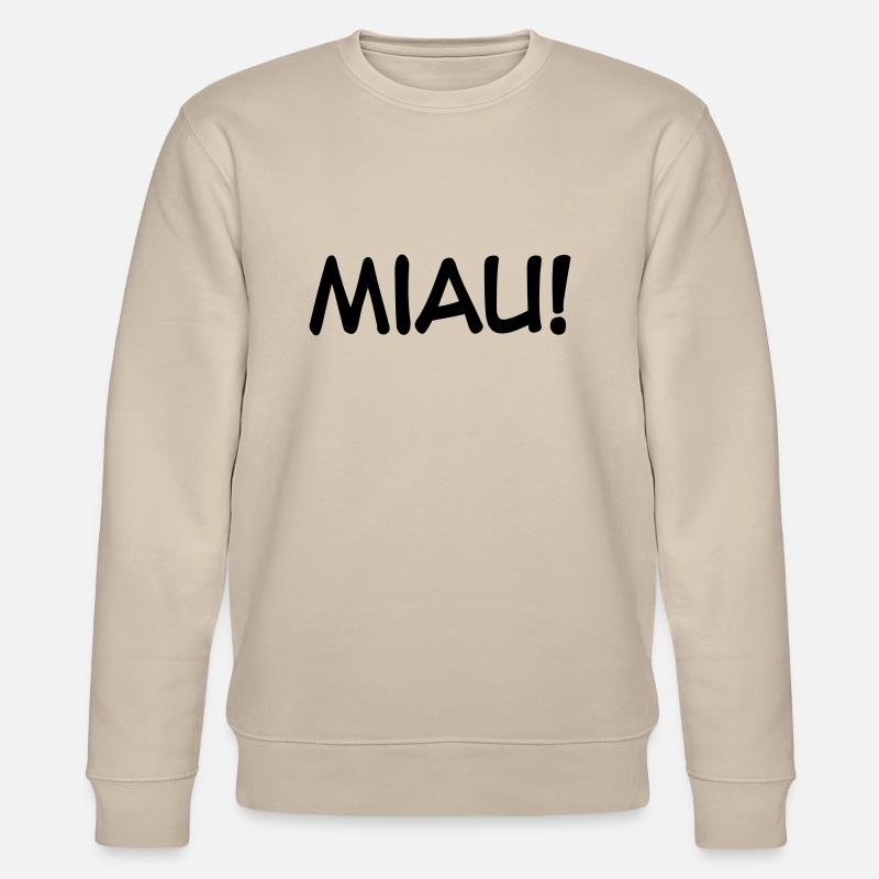 Miau - Stanley/Stella Unisex Bio-Sweatshirt CHANGER  - Beige