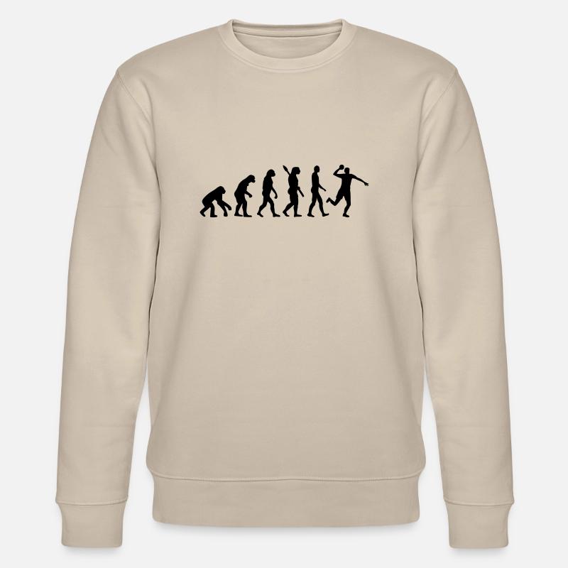 Evolution Dodgeball - Stanley/Stella CHANGER Unisex Organic Sweatshirt - beige
