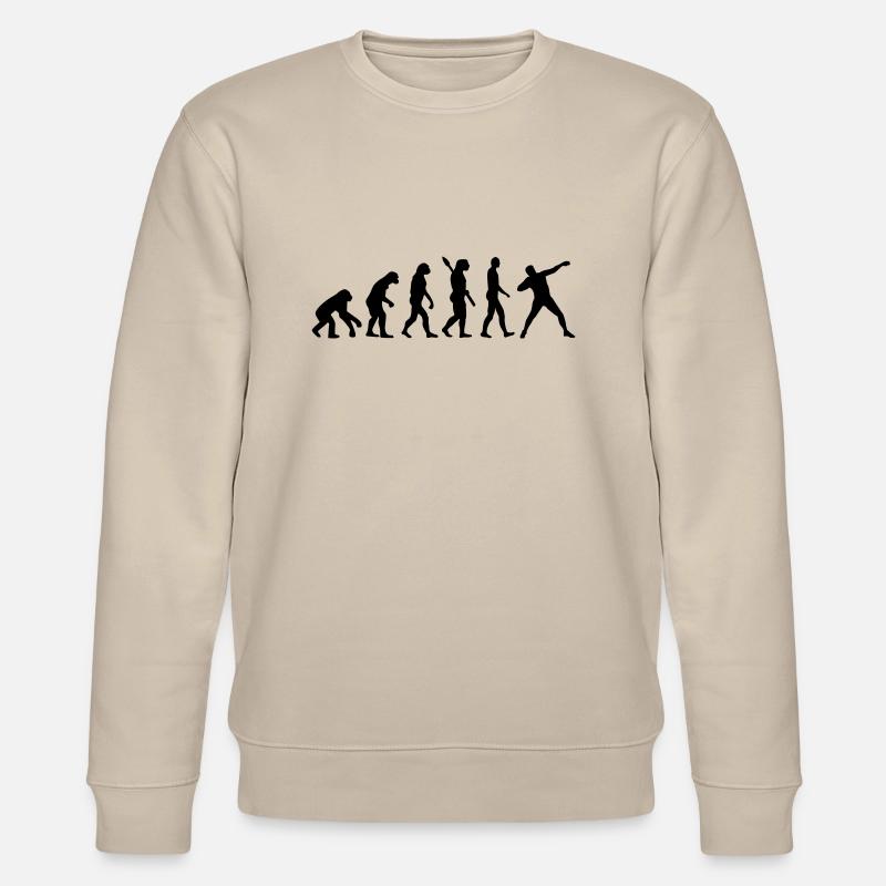 Évolution Lancer du poids - Sweat bio CHANGER Stanley/Stella Unisexe - beige
