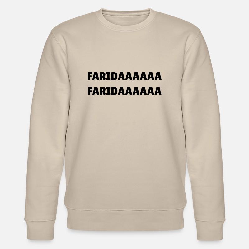 FARIDAA farid und mois - Stanley/Stella Unisex Bio-Sweatshirt CHANGER  - Beige