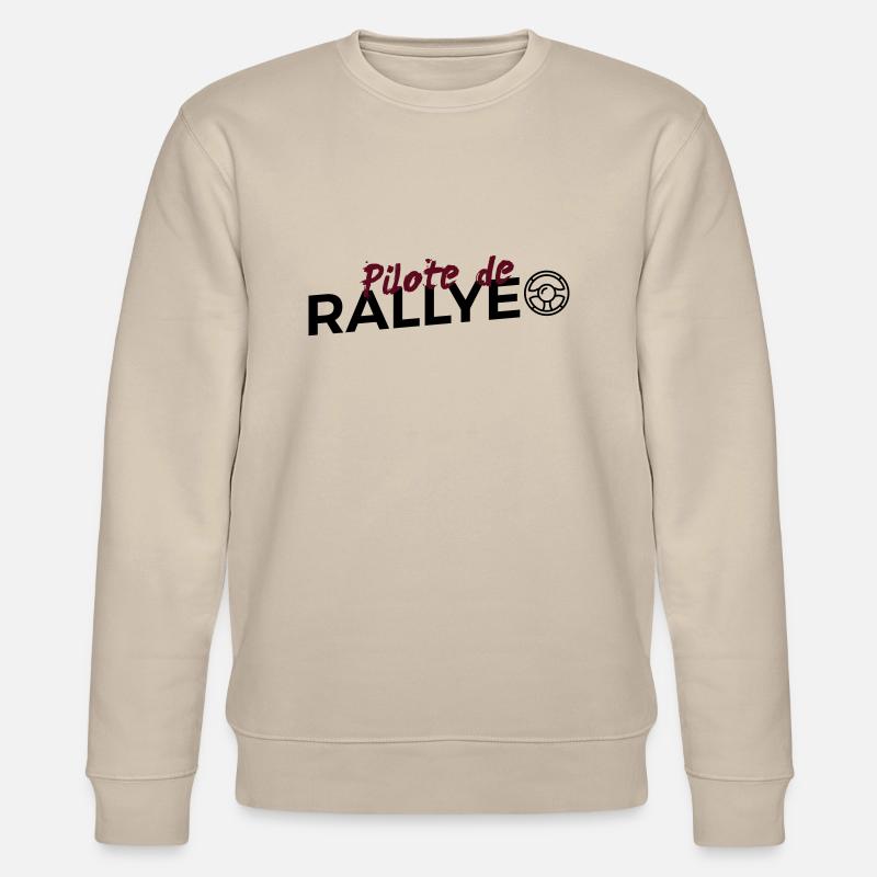 Pilote de Rallye - Sweat bio CHANGER Stanley/Stella Unisexe - beige