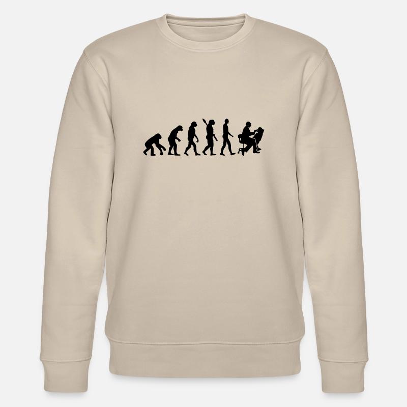 Evolution Dentist - Stanley/Stella CHANGER Unisex Organic Sweatshirt - beige