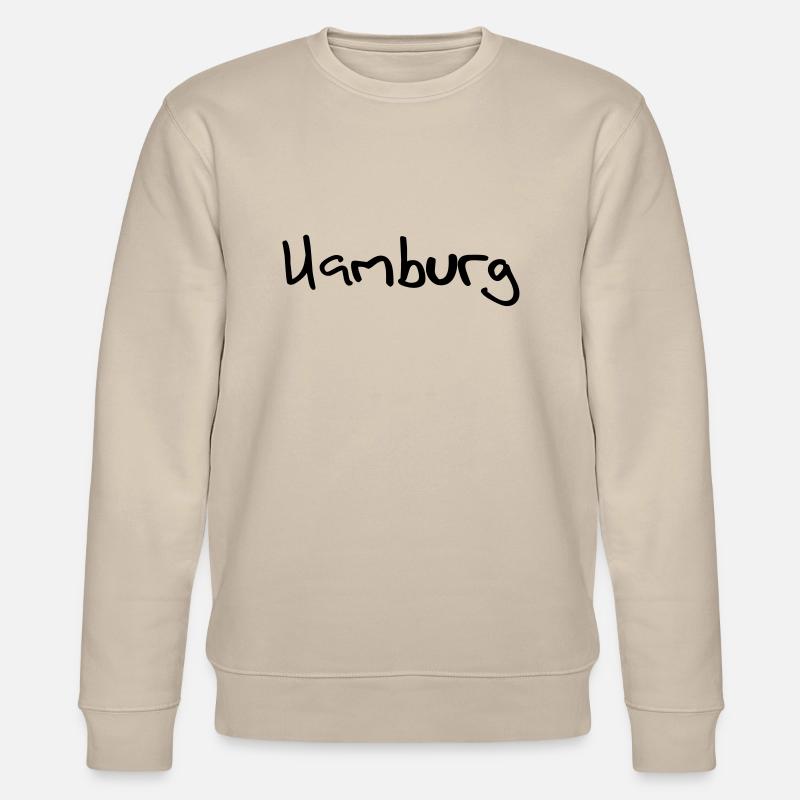 hamburg - Stanley/Stella Unisex Bio-Sweatshirt CHANGER  - Beige