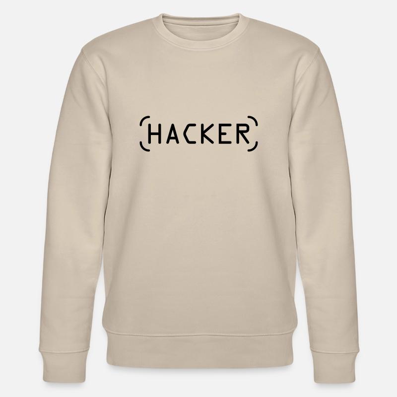Hacker - Stanley/Stella CHANGER Unisex Organic Sweatshirt - beige