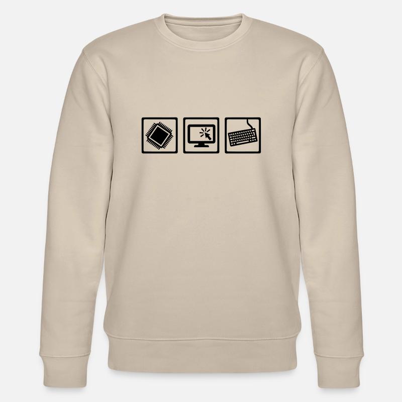 Programmer - Stanley/Stella CHANGER Unisex Organic Sweatshirt - beige