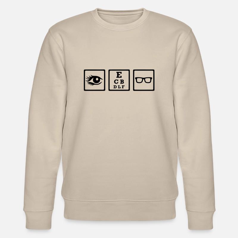 Optiker - Stanley/Stella Unisex Bio-Sweatshirt CHANGER  - Beige