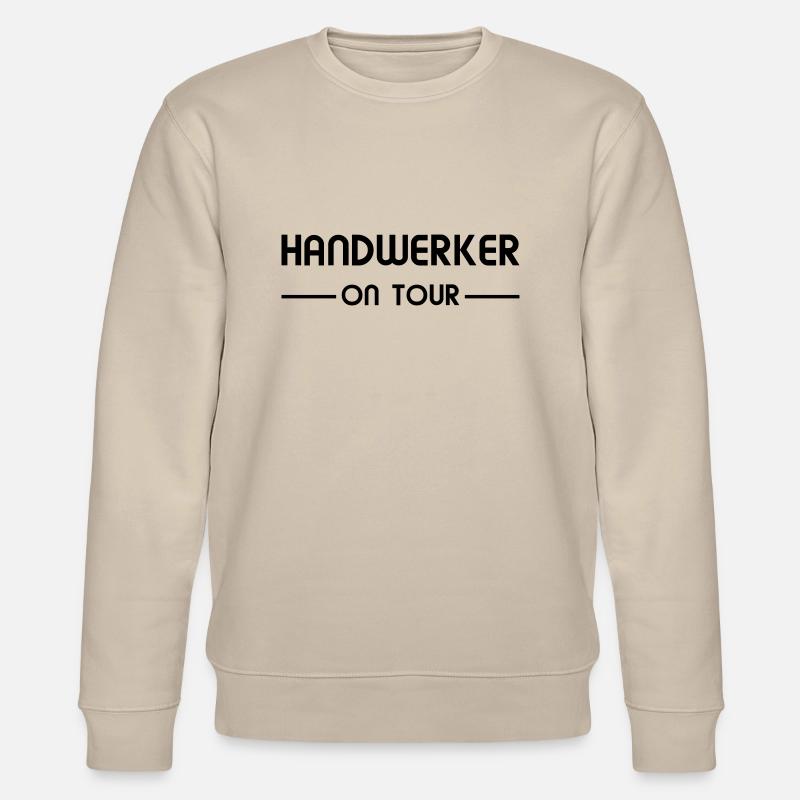 Handwerker on Tour - Stanley/Stella Unisex Bio-Sweatshirt CHANGER  - Beige