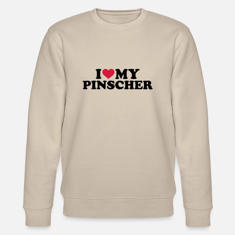 Pinscher - Stanley/Stella Unisex Bio-Sweatshirt CHANGER  - Beige