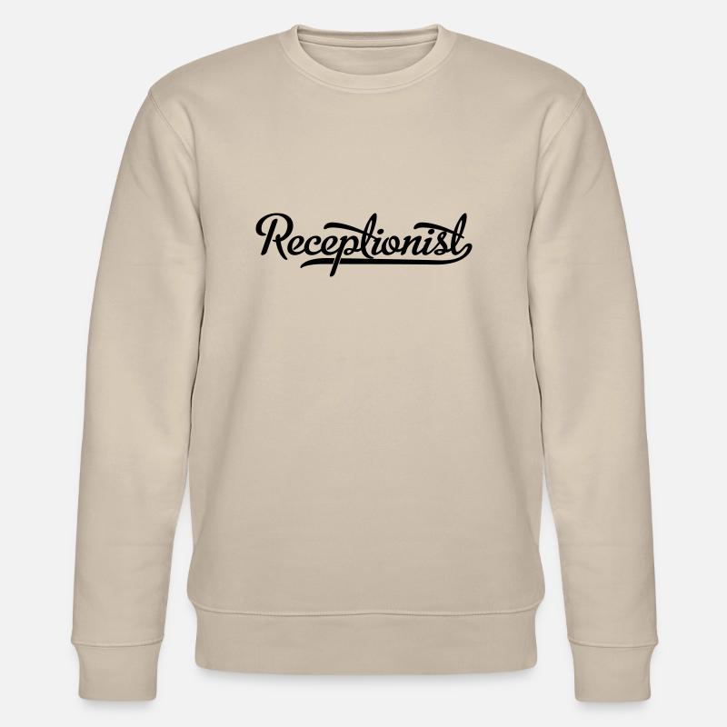 Rezeptionist - Stanley/Stella Unisex Bio-Sweatshirt CHANGER  - Beige