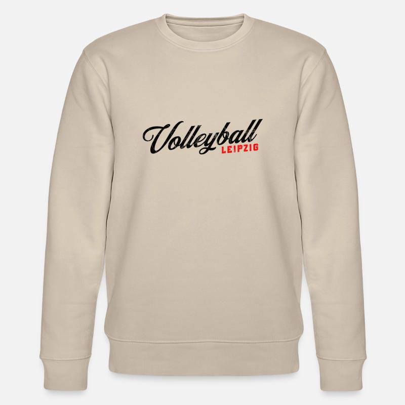 Volleyball Design Leipzig - Stanley/Stella Unisex Bio-Sweatshirt CHANGER  - Beige