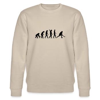 HOCKEY EVOLUTION! - Sweat bio CHANGER Stanley/Stella Unisexe - beige - Devant - Nik (191cm) & Marisol (170cm)