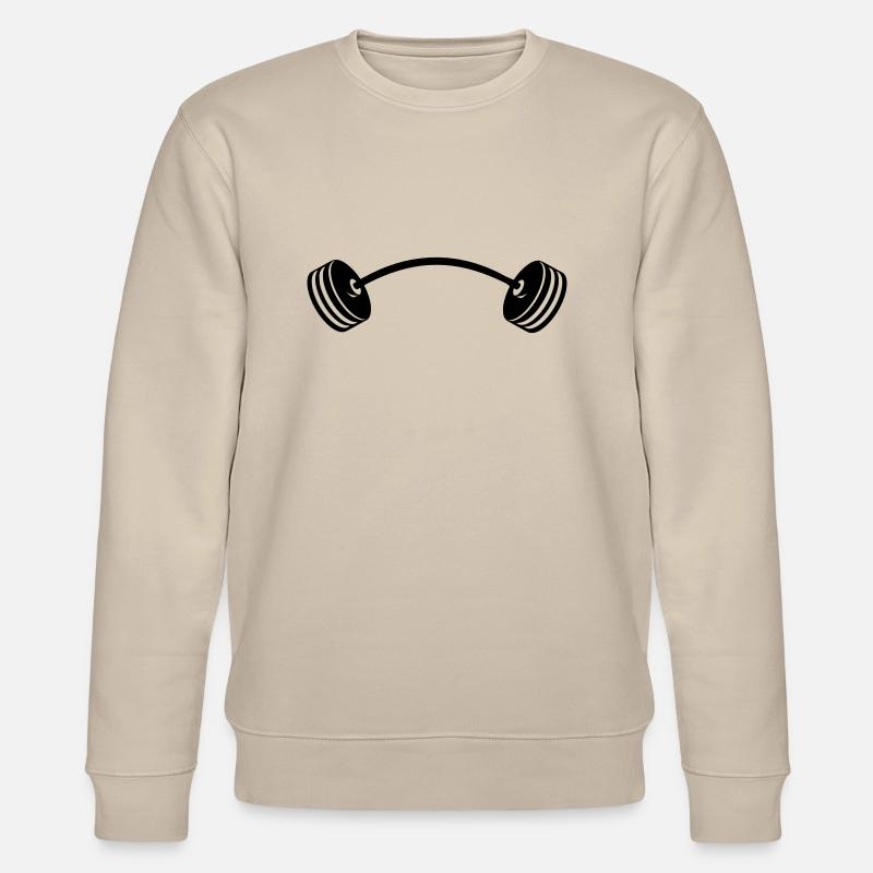 Hantel Vektor - Sweat bio CHANGER Stanley/Stella Unisexe - beige