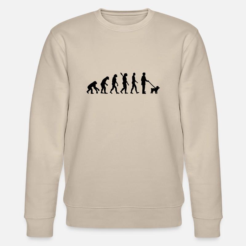 Poodle - Stanley/Stella CHANGER Unisex Organic Sweatshirt - beige