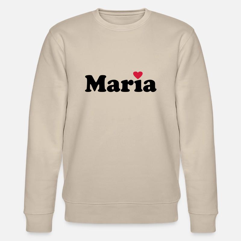Maria - Stanley/Stella Unisex Bio-Sweatshirt CHANGER  - Beige