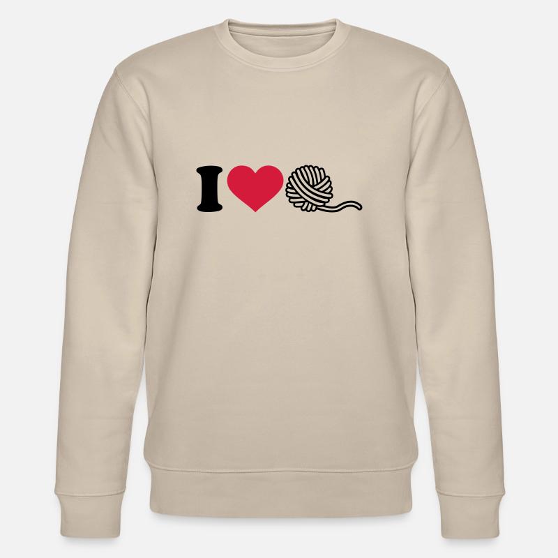 Stricken - Stanley/Stella Unisex Bio-Sweatshirt CHANGER  - Beige