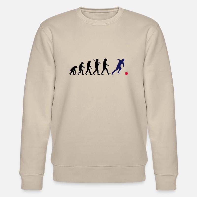 EVOLUTION FOOTBALL - Sweat bio CHANGER Stanley/Stella Unisexe - beige
