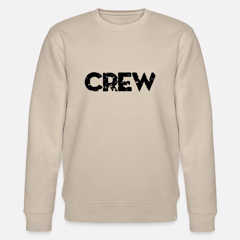 Crew - Sweat bio CHANGER Stanley/Stella Unisexe - beige