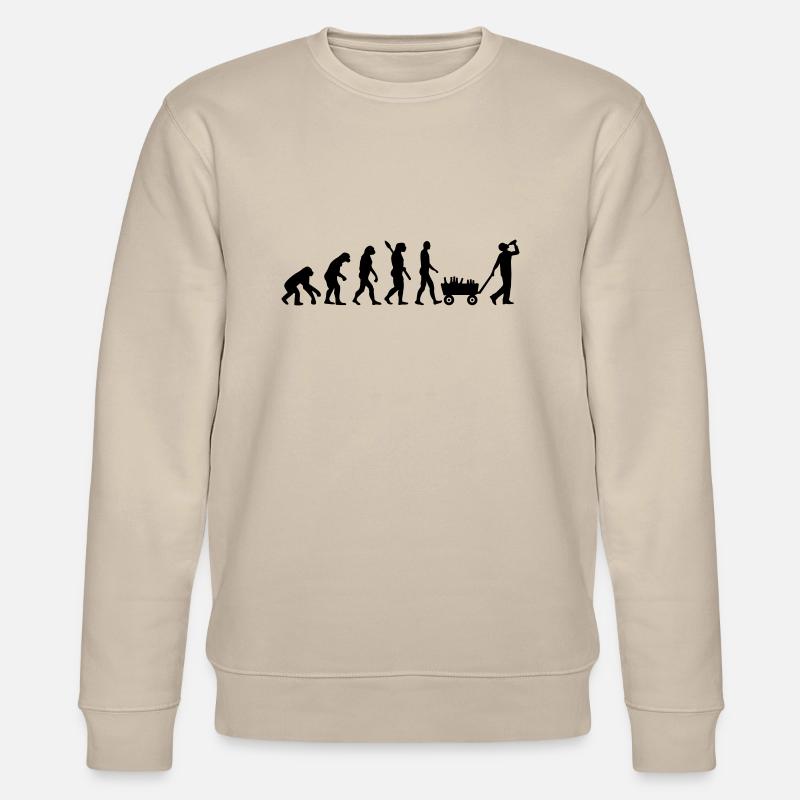 Évolution Alcool - Sweat bio CHANGER Stanley/Stella Unisexe - beige