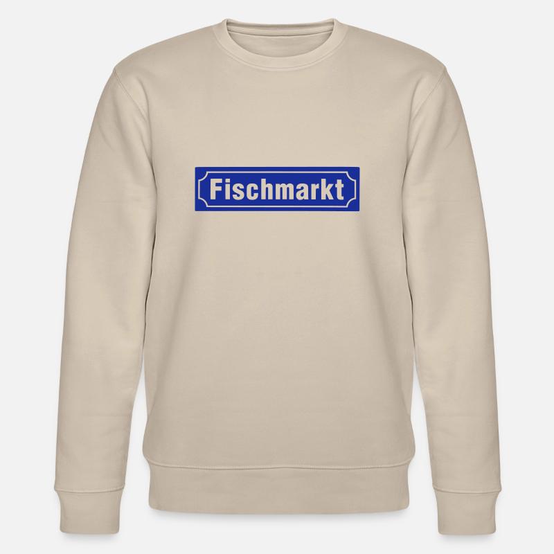 Fischmarkt - Stanley/Stella Unisex Bio-Sweatshirt CHANGER  - Beige