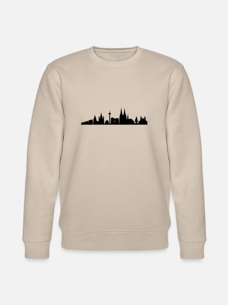 Koeln_Skyline - Stanley/Stella Unisex Bio-Sweatshirt CHANGER - Beige
