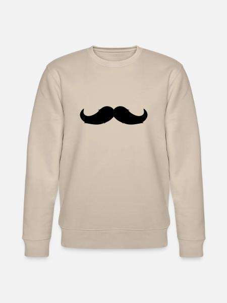 Moustache - Sweat bio CHANGER Stanley/Stella Unisexe - beige