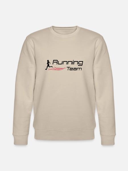 running team - Stanley/Stella CHANGER Unisex Organic Sweatshirt - beige