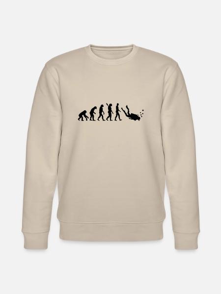 Evolution Tauchen - Stanley/Stella Unisex Bio-Sweatshirt CHANGER - Beige